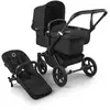 Bugaboo Donkey 5 Mono Poussette 2 En 1 -  Habillages Midnight Black