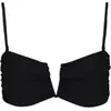 Haut de maillot de bain femme Barts Solid Bandeau Noir 44 2486-01