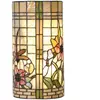 Lumilamp Clayre&Eef Applique florale Hannah de style Tiffany
