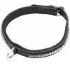 Collier de chasse chien en cuir clincher Horka Noir 60 cm 180801-232