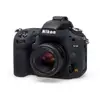 Easycover Silicone Armour Skin Coque de Protection pour Appareil Photo Nikon D750   Noir