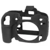 easyCover - Coque en Silicone pour Nikon D7100 / D7200 Noir