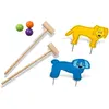 BS Toys BuitenSpeel Jeu De Croquet En Bois Buitenspeel