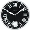 NeXtime NE-8161 Horloge murale Dia. 43 X 4,2 cm, verre, noir, 'Romana'