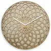 neXtime 3149BE Sun Large Horloge Bois Beige 50 x 50 x 5 cm