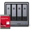 Ugreen DXP4800 Plus 4Bay 16TB NAS met 4x 4TB WD RED (4 x 4 To, WD Red)...