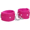 Ouch! Menottes Poignets Plush Leather Wrist Cuffs