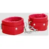 Ouch! Menottes Poignets Plush Leather Wrist Cuffs