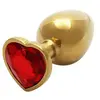 Ouch! Plug Anal Bijou Coeur Rouge L