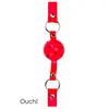 Ouch! Bâillon Open Ball Gag Cuir