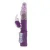 Vibro Rabbit rotatif VIBE COIN 23cm Violet 