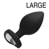 OUCH!Shots - Ouch! Plug Anal Extra Large Diamond Heart