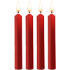 OUCH!Shots - Ouch! Kit 4 Bougies BDSM Basse Température Teasing Wax Candles Rouge