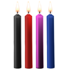 OUCH!Shots - Ouch! Kit 4 Bougies BDSM Colorées Teasing Wax Candles