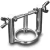 Shots - Steel Anneau Cockring avec Tige à Urètre Métallique Vice Grip