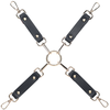 Hogtie MILAN Noir et Rouge 