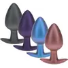 OUCH Plug Anal Silicone Couleur Métallique Large