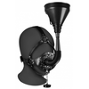 SHOTS Baillon Harnais de Tête à Bouchon et Entonnoir XTreme Open Mouth Gag Head Harness With Funnel