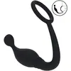 Cockring avec Stimulateur Prostatique Silicone Large