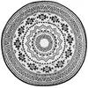 Tapis de jardin rond pour l'extérieur 180 cm - Esschert Design