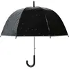 Esschert Design Parapluie transparent motif étoiles Noir