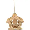 Esschert Design Best For Birds - Mangeoire silo oiseaux en bouleau