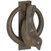 Esschert Design Heurtoir de porte - oiseau - l 7,5 cm x l 9 cm x h 11,4 cm - Livraison gratuite - Marron