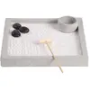 ESSCHERT DESIGN Jardin zen carré 20 x 20 cm