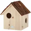 Esschert Design Best For Birds - Nichoir pour écureuil avec toît en écorce
