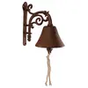 Esschert Design - Cloche entrée maison en Fonte forme Fleur