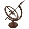 ESSCHERT DESIGN Cadran solaire en fonte - L 32 cm x l 24,5 cm x H 38,5 cm