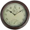 Esschert Design Horloge de station avec thermomètre 30,5 cm TF007