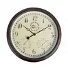 Esschert Design Horloge de station avec thermo-hygromètre 30,5cm TF008