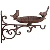 Esschert Design Best For Birds - Plateau mural bain ou mangeoire pour oiseaux