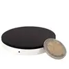 ZENS Round - Tapis de charge sans fil - noir
