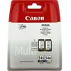 Canon PGI545/CLI546 Pack 2 cartouches Noire et Couleurs (8287B005)