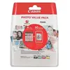 2052C004 - Pack de 4 Cartouches dEncre  Noir et Couleur + 50 Papiers Photo 10x15cm Canon