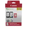 Canon Cartouche d'encre originale PG-545 Noir + CL-546 Multicouleur TU