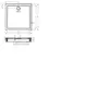 Riho Davos Receveur de douche rectangulaire, D002016005,