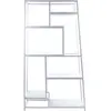 DECLIKDECO Present Time Bibliothèque Fushion Asymétrique - Blanc
