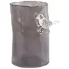 Vase Bird On Branch Present Time