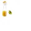 Vacuvin Carafe avec Presse-Agrume Plastique Transparent/Vert 29 cm