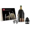 VACU VIN Coffret accessoires à Champagne - 3 pièces