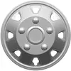 AUTO-STYLE Jeu d'enjoliveurs Itah 14-inch argent (sphère)