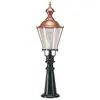 K.S. Verlichting Borne lumineuse traditionnelle Pantar, noir