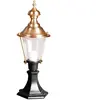 K.S. Verlichting Luminaire pour socle Luuk, noir/cuivre, hauteur 56 cm