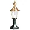 K.S. Verlichting Luminaire pour socle Luuk, vert/cuivre, hauteur 56 cm