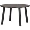 WOOOD Table à manger ronde extensible en bois de chêne