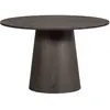 WOOOD Table à manger 4 personnes en bois - Bois foncé