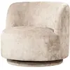 BePureHome Fauteuil en tissu chenille beige